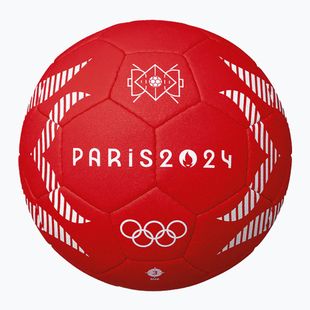 Minge de handbal Molten H2A5000-S4F IHF OFFICIAL BALL PARIS 2024 red mărime 2