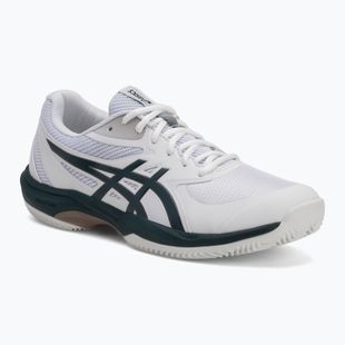 Încălțăminte de tenis pentru bărbați ASICS Game FF Clay white/ saxon green