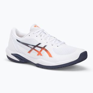 Încălțăminte de tenis pentru bărbați ASICS Solution Swift FF 2 Clay white/ nova orange