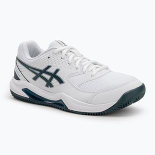 Încălțăminte de tenis pentru bărbați ASICS Gel-Dedicate 8 Clay white/saxon green