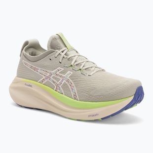 Încălțăminte de alergare pentru bărbați ASICS Gel-Nimbus 27 nature bathing/lime green