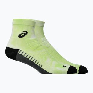 Șosete ASICS Performance Run Quarter lime green