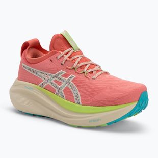 Încălțăminte de alergare pentru femei ASICS Gel-Nimbus 27 lnature bathing/guava