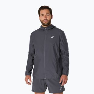 Geacă de alergare pentru bărbați ASICS Core carrier grey