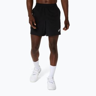 Pantaloni scurți de tenis pentru bărbați ASICS Court 7IN performance black