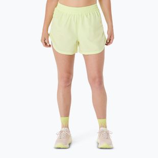 Pantaloni scurți de alergare pentru femei ASICS Nagino Run Adjustable 4IN huddle yellow