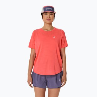 Tricou de alergare pentru femei ASICS Road Top coral reef
