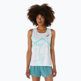 Tricou de alergare pentru femei ASICS Light Knit Singlet soothing sea