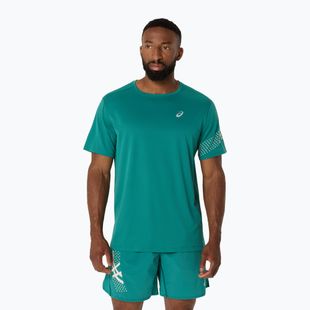 Tricou de alergare pentru bărbați ASICS Icon SS Top rainy lake