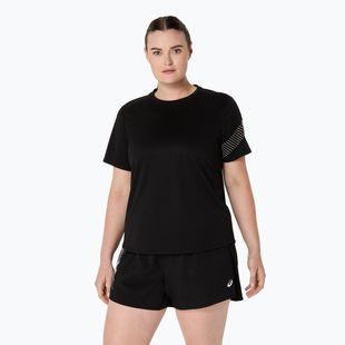 Tricou de alergare pentru femei ASICS Icon SS Top performance black