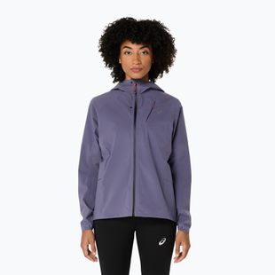 Geacă de alergare pentru femei ASICS Metarun Waterproof greyish purple