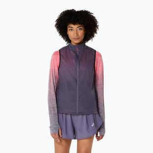 ASICS femei de alergare fără mâneci Metarun Packable gri violet