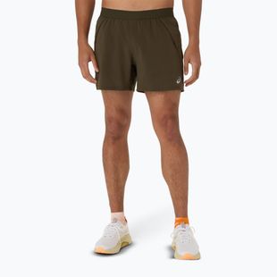 Pantaloni scurți de alergare pentru bărbați ASICS Road 5IN brown stone