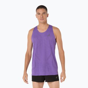 Tricou de alergare pentru bărbați  ASICS Metarun Singlet edo purple