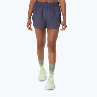 Pantaloni scurți de alergare pentru femei ASICS Nagino Run Adjustable 4IN indigo fog