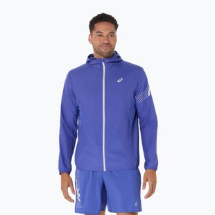 Geacă de alergare pentru bărbați ASICS Icon dark cobalt