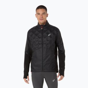 Geacă de alergare pentru bărbați ASICS Road Winter performance black