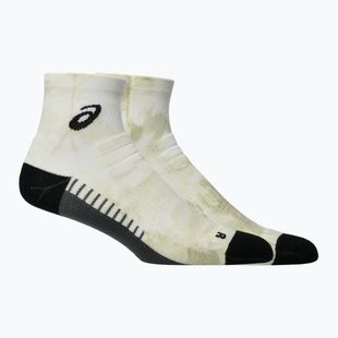 Șosete ASICS Performance Run Quarter brilliant white/oyster white