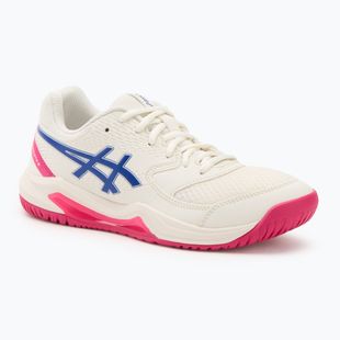 Încălțăminte de tenis pentru femei Asics Gel-Dedicate 8 W cream/dark cobalt