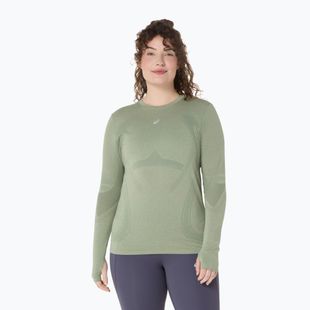 Longsleeve de alergare pentru femei ASICS Road Seamless LS monument blue/whisper green