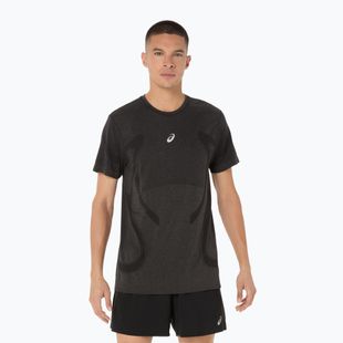 Tricou de alergare pentru bărbați ASICS Road Seamless performance black
