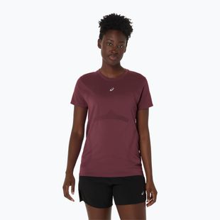 Tricou de alergare pentru femei ASICS Seamless dark currant/port royal