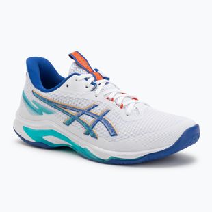 Încălțăminte de volei pentru bărbați ASICS Netburner Ballistic FF 4 alb/albastru asics