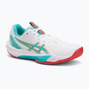 Pantofi de volei pentru femei ASICS Sky Elite FF 3 alb/sticlă de mare