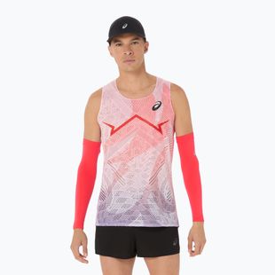 Tricou de alergare pentru bărbați  ASICS Metaspeed Singlet flash red