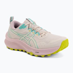 Încălțăminte de alergare pentru femei ASICS Trabuco Terra 3 mineral beige/aurora green