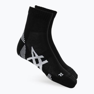Șosete ASICS Cushioned Quarter 2 perechi performance black/performance black
