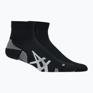 Șosete ASICS Cushioned Quarter 2 perechi performance black/performance black