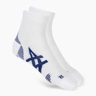 Șosete ASICS Cushioned Quarter 2 perechi brilliant white/asics blue