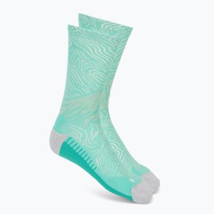 Șosete ASICS Fujitrail Graphic Crew aurora green/light dust