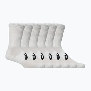 Șosete Asics Crew 6 perechi brilliant white