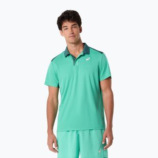 Tricou polo pentru bărbați ASICS Court Polo aurora green