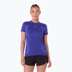 Tricou de alergare pentru femei ASICS Seamless cobalt burst/eggplant