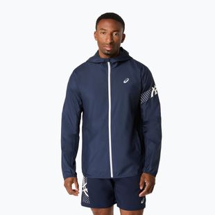 Geacă de alergare pentru bărbați ASICS Icon midnight/cream