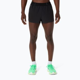 Pantaloni scurți de alergare pentru bărbați ASICS Metarun Split performance black