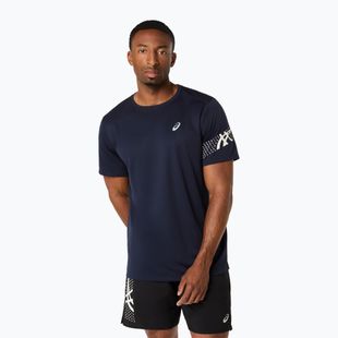 Tricou de alergare pentru bărbați ASICS Icon SS midnight/cream