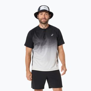 Tricou de alergare pentru bărbați ASICS Road Fade SS performance black/cream