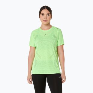 Tricou de alergare pentru femei ASICS Metarun SS Top illuminate green
