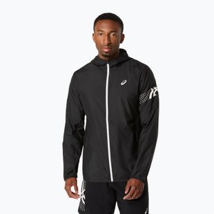 Geacă de alergare pentru bărbați ASICS Icon performance black