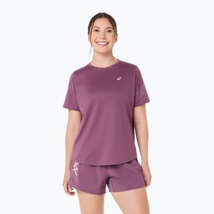 Tricou de alergare pentru femei ASICS Icon SS velvet purple