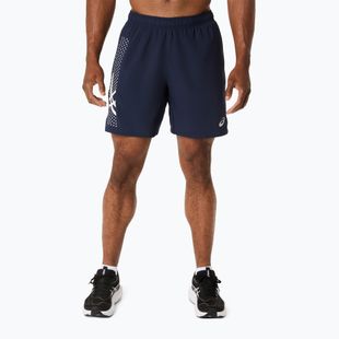 Pantaloni scurți de alergare pentru bărbați ASICS Icon 7IN midnight/cream