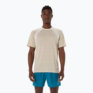 Tricou alergare bărbați ASICS Road cream