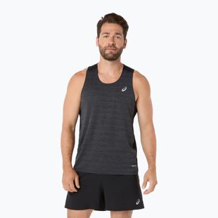 Tricou de alergare pentru bărbați ASICS Road Singlet performance black