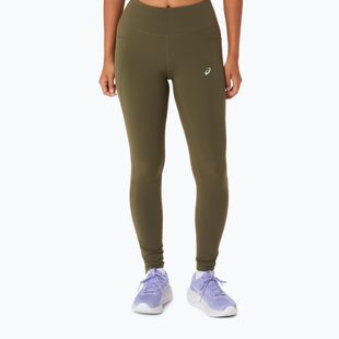 Colanți de alergare pentru femei ASICS Nagino Run Adjustable Tight dark olive