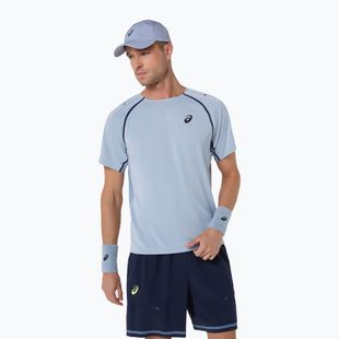 Tricou de tenis pentru bărbați ASICS Match grey/blue