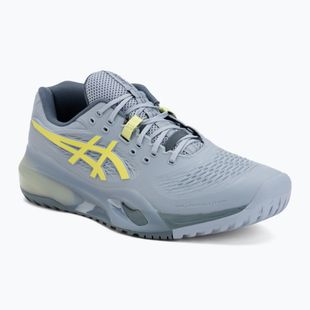 Încălțăminte de tenis pentru bărbați ASICS Gel-Resolution X grey blue/pistachio